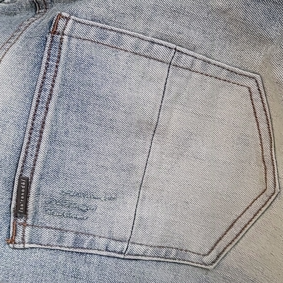 SERENEDE Patchwork Streetwear Earth Tone Serenity Prayer Distressed Skinny Jeans - Picture 9 of 16